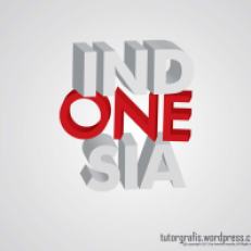 indonesia 3d teks tutorgrafis-01